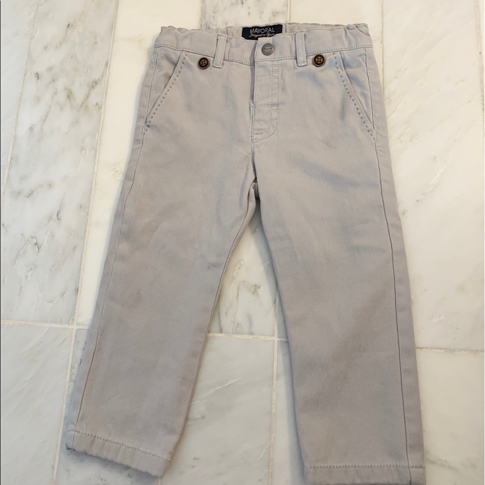 Mayoral little boys suit trousers — 12 months NWOT